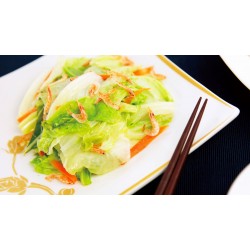 櫻花蝦炒高麗菜