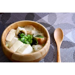 日式雪花麩味噌湯